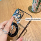 Genomskinligt magnetiskt iPhone-fodral