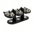 🐾 Anti-Slip Elevated 3-Bowl Pet Feeder! 🍲🐶🐱