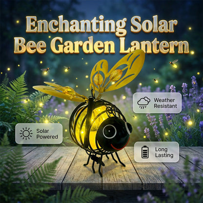 🌙🍃  LIMITED-TIME 50% OFF! Hanging Solar Bee Light – Warm Amber Glow, Flicker-Free, Perfect for Garden Parties, Camping, or Kids’ Rooms – Spread Joy Day and Night 🌞🌜