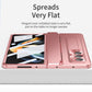 Vikbart mobilskal med platt gångjärn och galvaniserat linsskydd för Samsung Zfold3/Zfold4