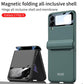 Magnetiskt stötsäkert plastskal med allt inkluderat för Samsung Galaxy Z Flip4 Flip3 5G